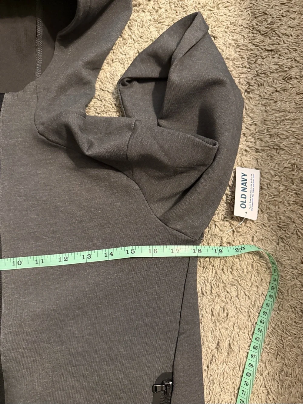 Old Navy Gray Kids Full-Zip Hoodie